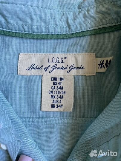 Рубашка hm H&M