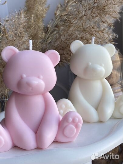 Соевые свечи Мишка Медведь