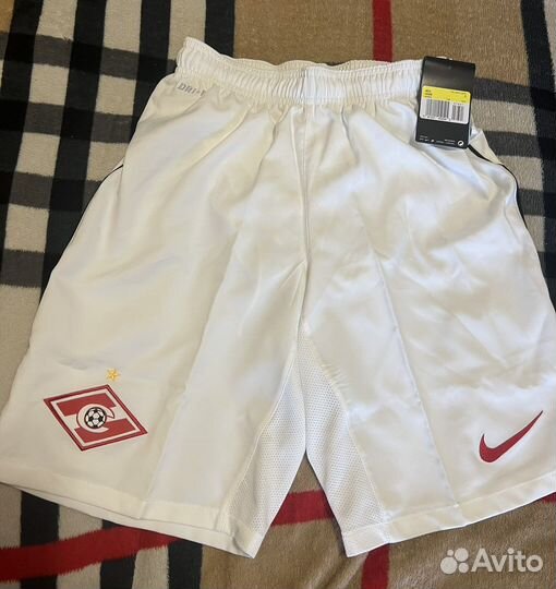 Шорты игровые nike spartak H/A repl short WB