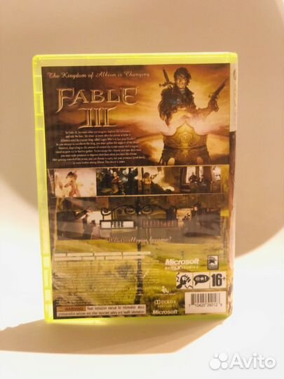 Fable 3 xbox 360