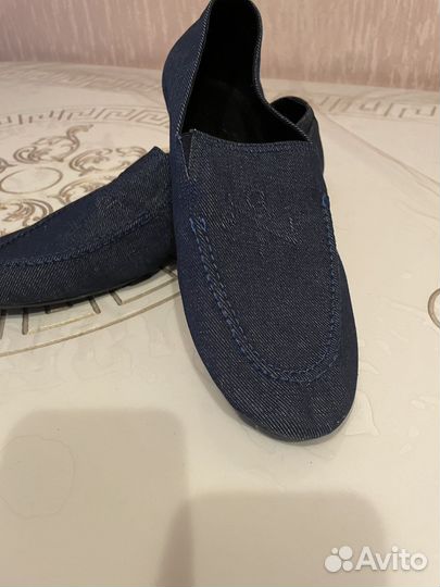 Маккасины из джинсов