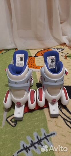 Детские раздвижные ролики 29 32