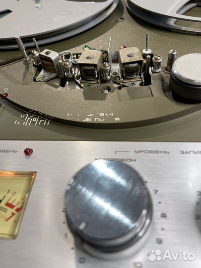 Катушечный магнитофон союз 111