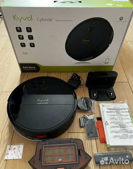 Робот пылесос kyvol d6