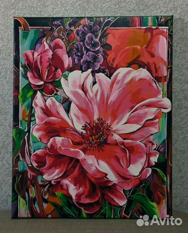 Интерьерная картина Пион