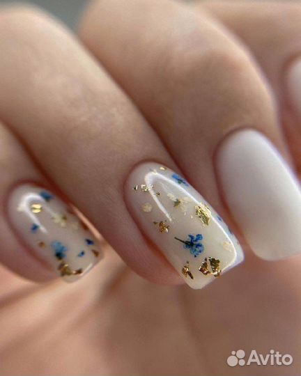 Маникюр наращивание ногтей