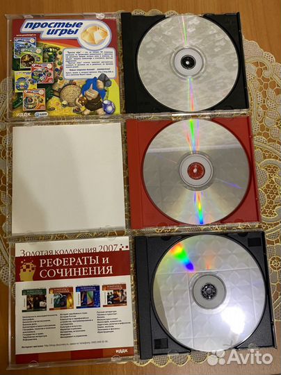 CD-диски для учебы