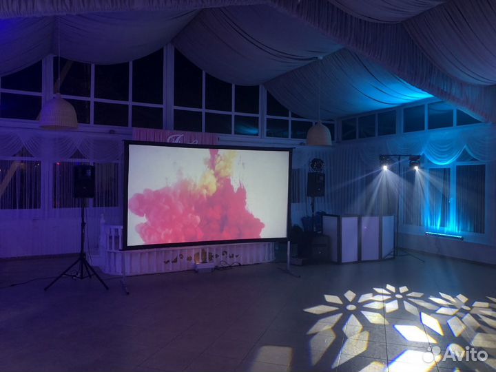Аренда проектора, экранов, звука
