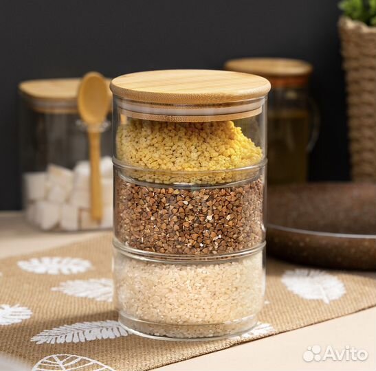 Банка для сыпучих продуктов