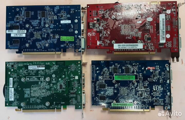 Видеокарта AGP и PCI-E