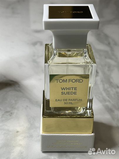 Tom Ford white suede