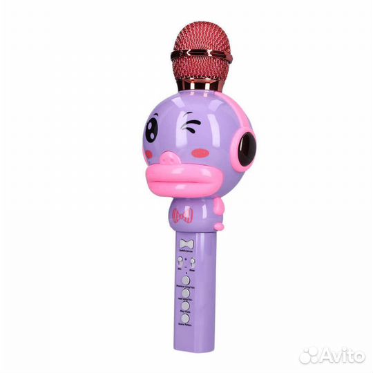 Детский микрофон колонка с изменением голоса