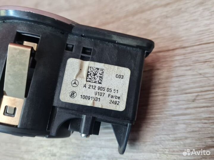 Переключатель света Mercedes-Benz B W246 M270.910