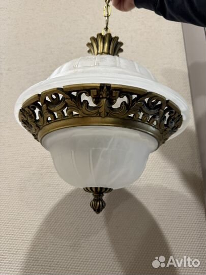 Люстра подвесная потолочная б/у