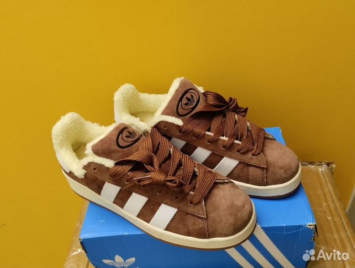 Кроссовки мужские зимние Adidas Campus 9 p-р 41-45