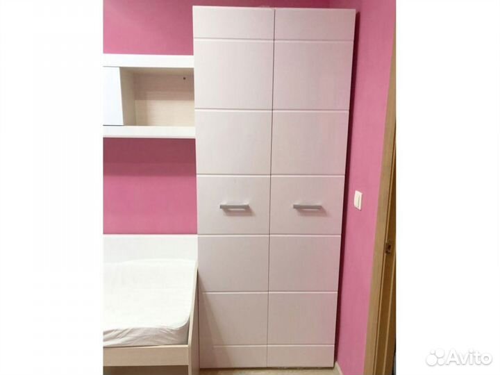 Шкаф 2-х створчатый Симба белый