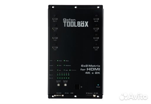 Gefen GTB-HD4K2K-642-BLK, Матричный коммутатор 6х2