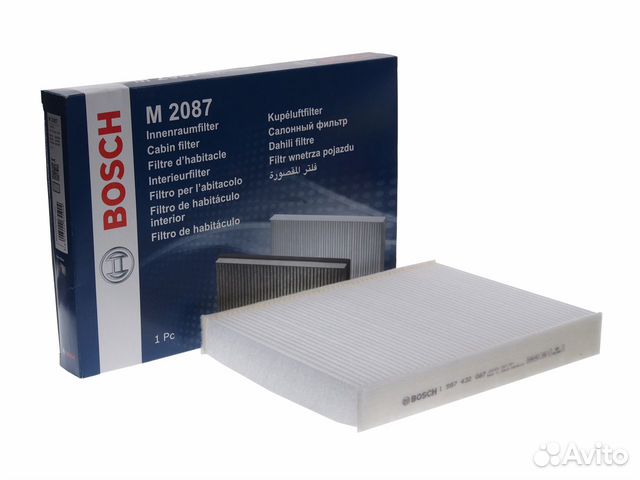 Фильтр воздушный салона ford Fiesta (01) bosch