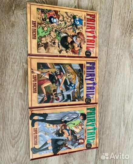 Книга Хвост Феи Аниме манга