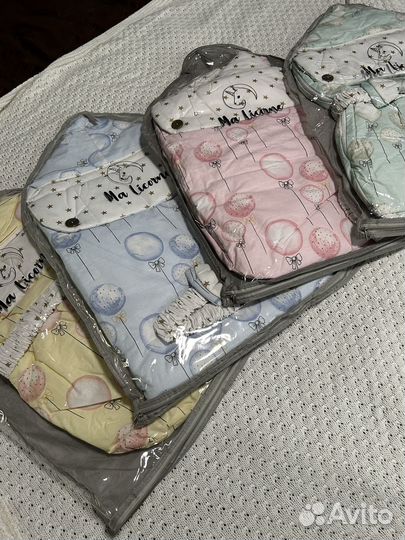 Детский конверт на выписку