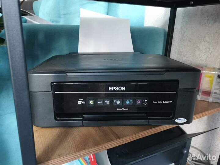 Мфу epson с снпч SX235W