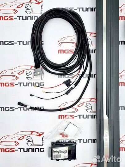 Выдвижные пороги Bentley Bentayga подножки