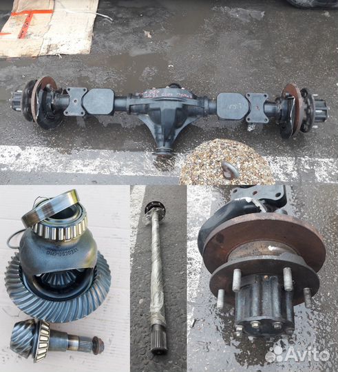 Мост задний Рено Мастер 3