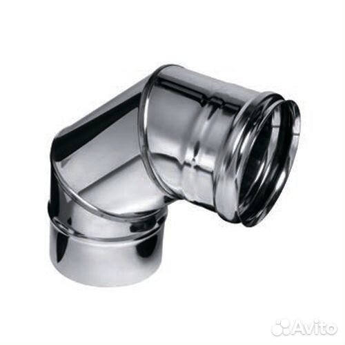 Колено ferrum угол 90гр. (430/0,5 мм) Ф220