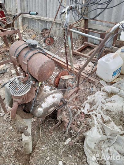 Мотоблок и двигатель зид