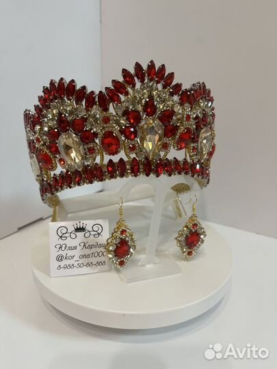 Корона ручной работы, свадьба, конкурс красоты