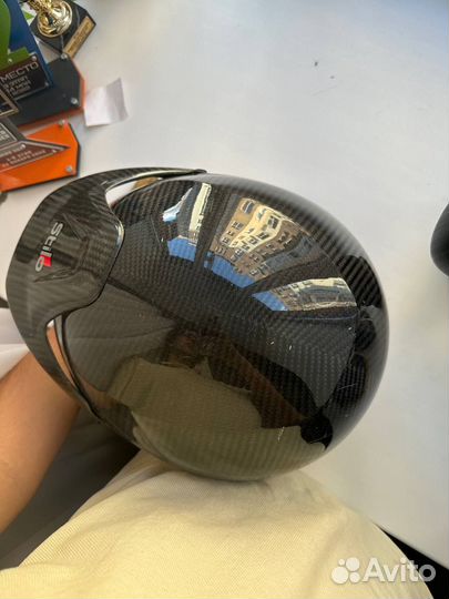 Шлем stilo Des carbon piuma