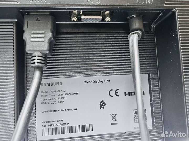 Монитор Samsung 27