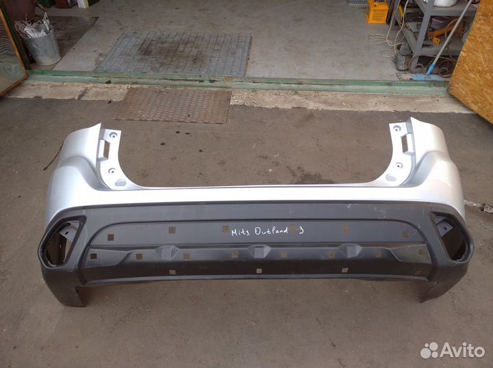 Бампер задний Mitsubishi Outlander 2018-2022
