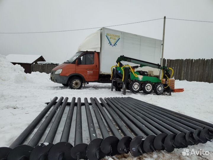 Винтовые сваи