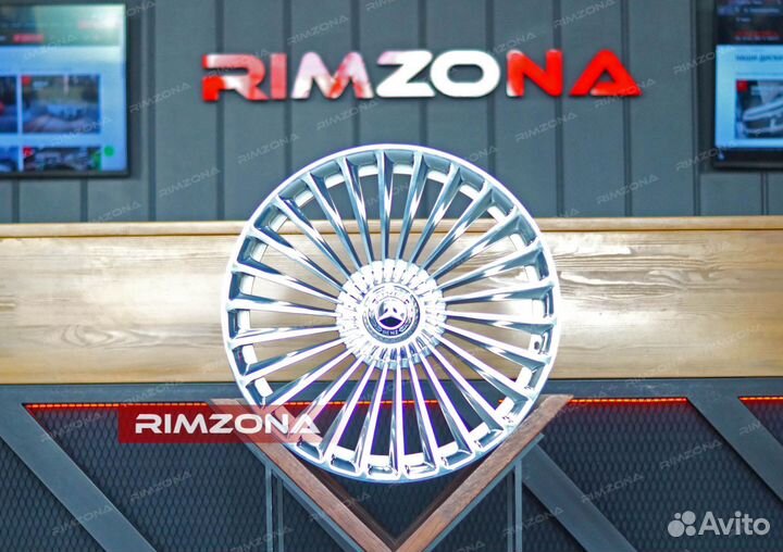 Кованые диски R17 на Mercedes Maybach