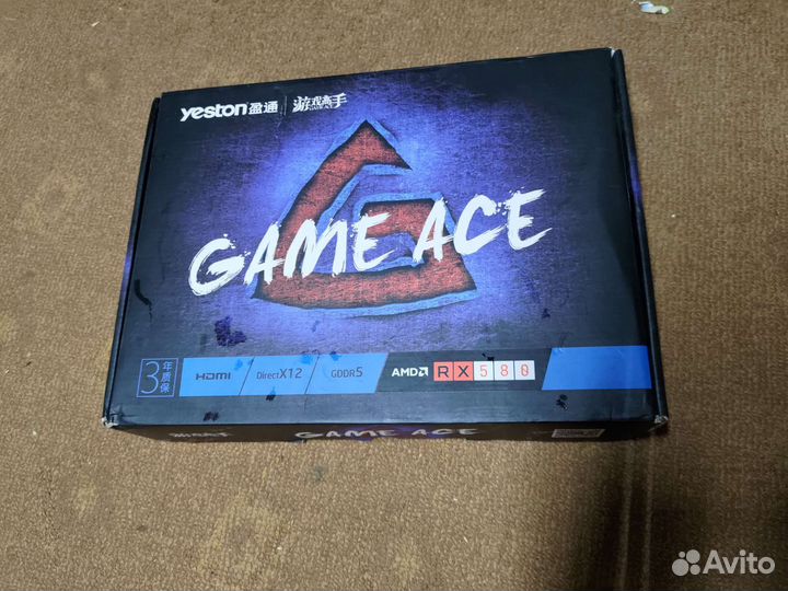 Видеокарта RX 580 8gb yeston