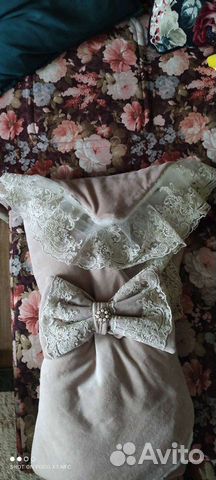 Одеяло с вышивкой на выписку