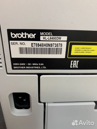 Принтер brother HL-L6450DW/HL-L6400DW