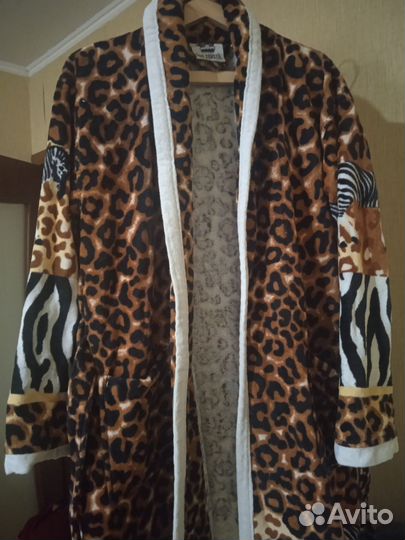 Халат махровый х/б, банный