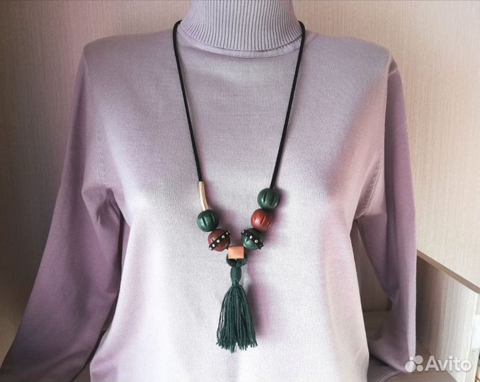 Деревянные бусы