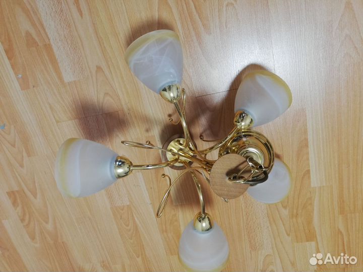 Люстра потолочная бу