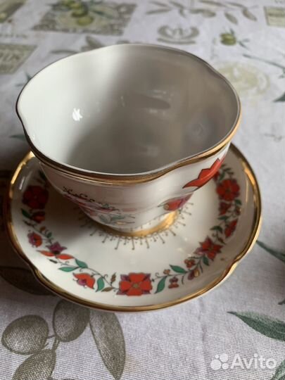 Чайная пара с крышкой