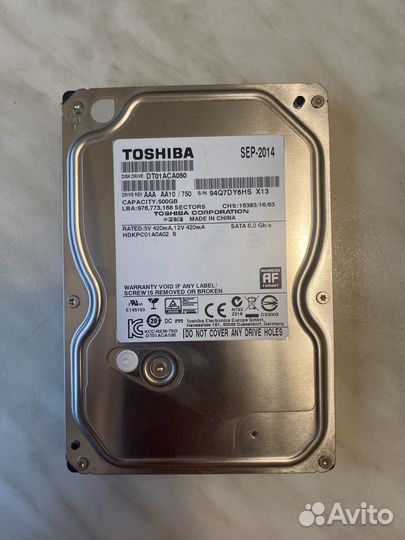 Hdd 500gb 3.5