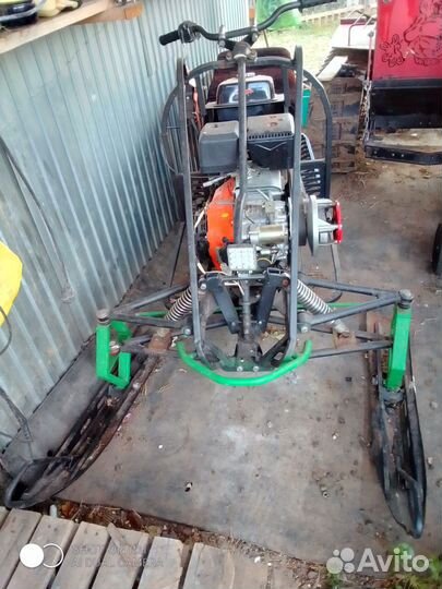 Самодельный снегоход