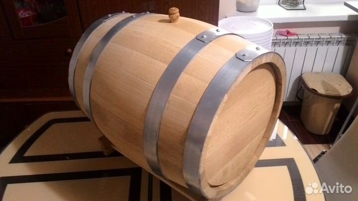 Дубовая бочка 5 л лер