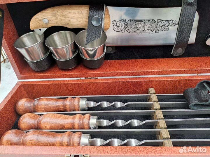 Шашлычный набор подарочный