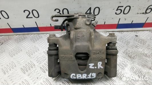 Суппорт тормозной задний правый renault master 2