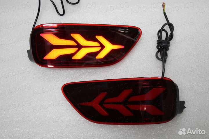 Стопы дополнительные Patrol 62 в бампер задний