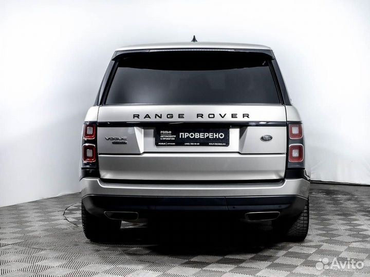 Land Rover Range Rover 4.4 AT, 2018, 109 204 км