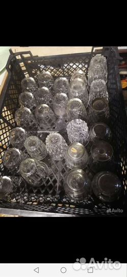 Стаканы граненые СССР стопки